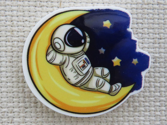 First view of Astronaut Sleeping in the Moon Needle Minder.