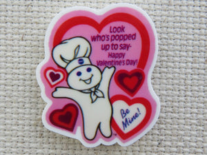 First view of Look Who's Popped Up To Say Happy Valentine's Day! Needle Minder,.