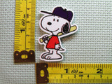 Third view of the Baseball Snoopy Needle Minder