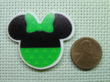 Second view of the Shamrock Mouse Head Needle Minder