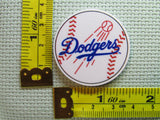 Third view of the Dodger Baseball Needle Minder