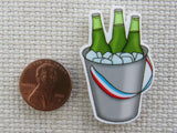 Second view of Bucket of Bottles Needle Minder.