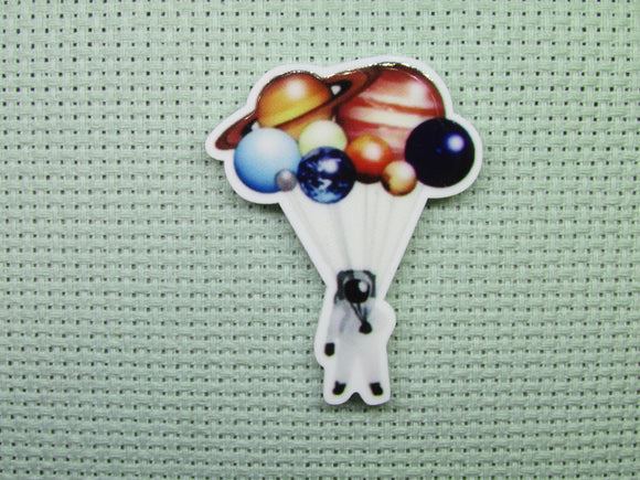 First view of the Astronaut with Planets Needle Minder