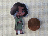 Second view of Bruno with a Rat Friend Needle Minder.