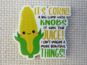 First view of It's Corn!! Needle Minder.