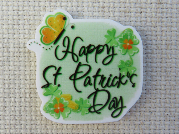 First view of Happy St. Patrick's Day Needle Minder.