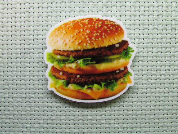 First view of the Double Cheeseburger Needle Minder