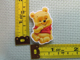 Third view of the Sitting Pooh Bear Needle Minder
