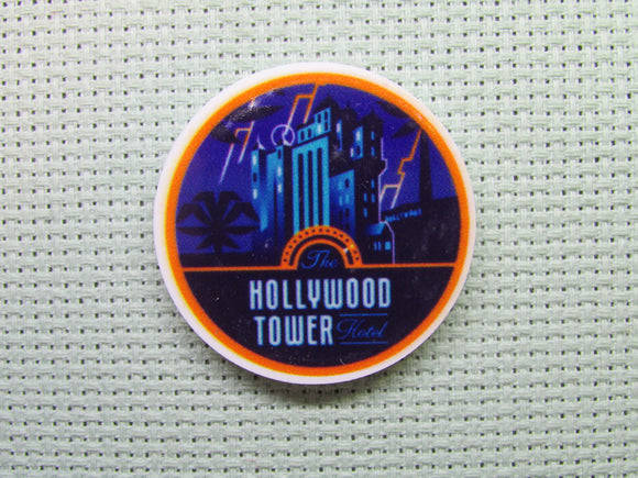 First view of the Hollywood Tower Hotel Needle Minder