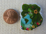 Second view of Ti Fiti Loving the Earth Needle Minder.
