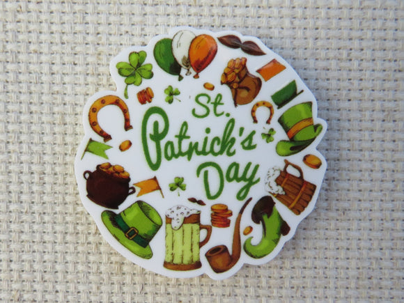 First view of St Patrick's Day Items Needle Minder.