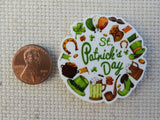 Second view of St Patrick's Day Items Needle Minder.