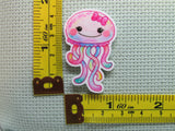 Third view of the Smiling Jelly Fish Needle Minder