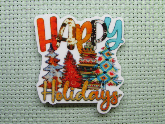 First view of the Happy Holidays Needle Minder