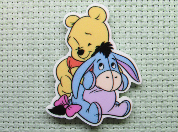 First view of the Pooh and Eeyore Needle Minder