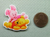 Second view of the Pooh and Piglet Pals Needle Minder