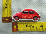 Third view of the Coca Cola Red VW Bug Car Needle Minder