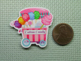 Second view of the Cotton Candy Cart Needle Minder