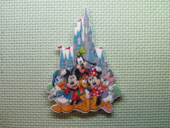 First view of the Mickey and Friends in Front of the Castle Needle Minder