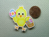 Second view of the Cute Easter Chick Needle Minder