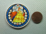 Second view of the Beauty and The Beast Needle Minder