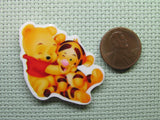 Second view of the Pooh and Tigger Needle Minder