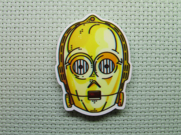 First view of the C3-PO Needle Minder