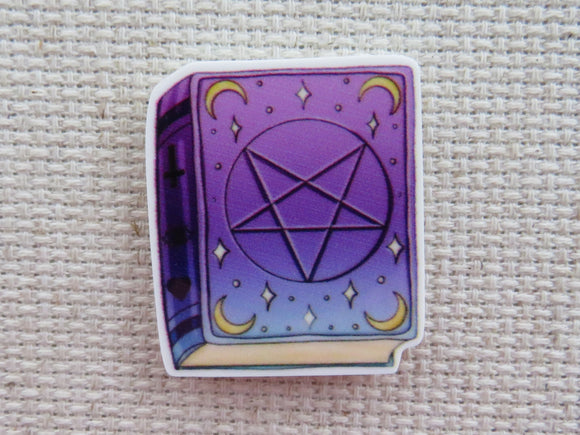 First view of Witch's Spell Book Needle Minder.