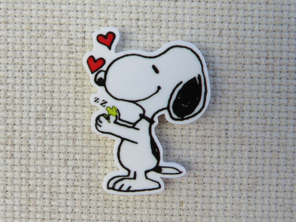 First view of Snoopy Love Needle Minder.