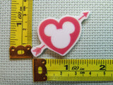 Third view of the Pink Cupid Mouse Head Needle Minder