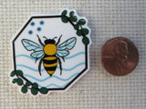 Second view of Octagon Bee Needle Minder.