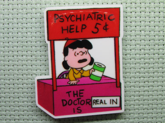 First view of the Lucy's Psychiatric Help 5 Cents Needle Minder