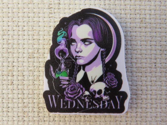 First view of Wednesday Needle Minder.