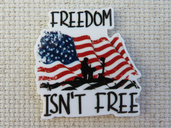 First view of Freedom Isn't Free Needle Minder.