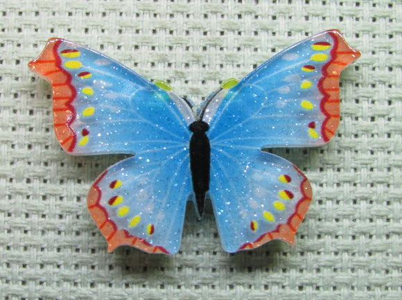 First view of the Blue Butterfly with Orange Tips Needle Minder