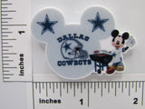 Third view of the Minnie Mouse Football Tailgate Needle Minder