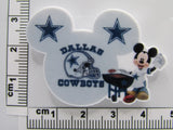 Fourth view of the Minnie Mouse Football Tailgate Needle Minder