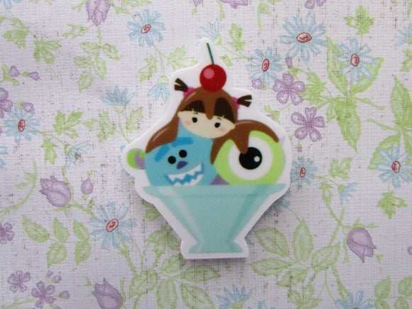First view of the Monster's Inc Ice Cream Sundae Needle Minder