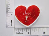 Sixth view of the I Love You Valentines Heart Needle Minder
