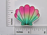 Third view of the Colorful Seashell Needle Minder