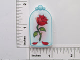 Third view of Rose Under a Glass Dome Needle Minder.