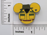 Third view of the Jungle Cruise Mouse Head Needle Minder