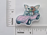 Third view of the Gremlin Driving a Pink Car Needle Minder