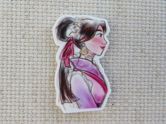First view of Watercolor Sketch Mulan Needle Minder.