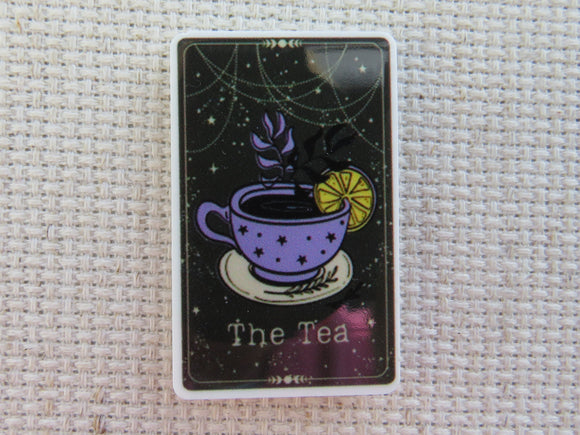 First view of Tarot Tea Card Needle Minder.