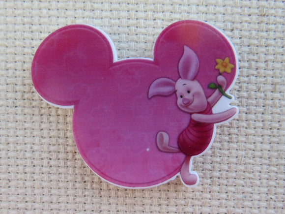 First view of Piglet Mouse Ears Needle Minder.