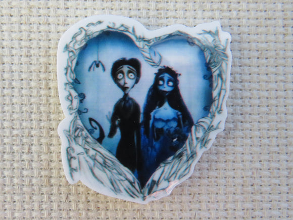 First view of Corpse Bride Couple Needle Minder.
