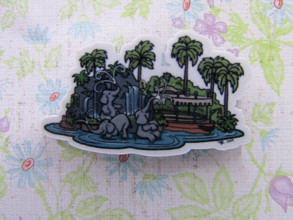 First view of the Jungle Cruise Ride Needle Minder