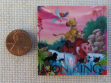 Second view of Lion King Needle Minder.