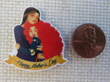 Second view of Happy Mother's Day needle minder. 